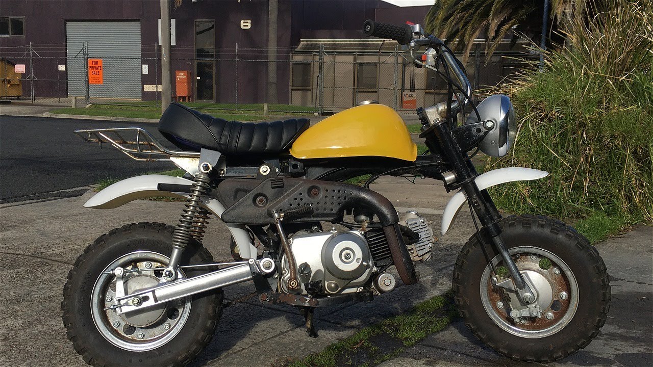Honda Z50 5cm Extended Swingarm Full Install
