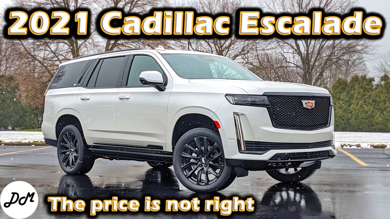 2021 Cadillac Escalade – POV Review and Test Drive