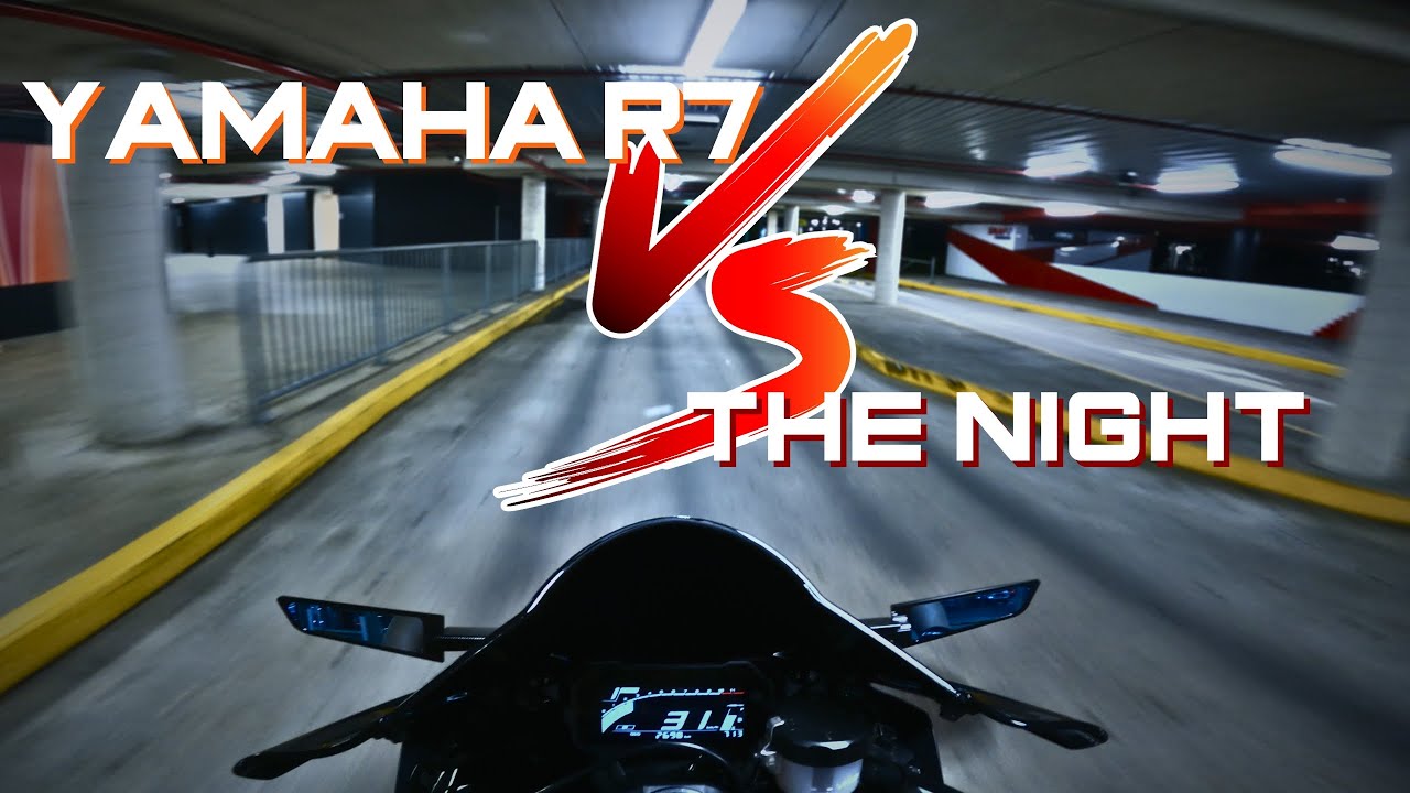 YAMAHA R7 vs THE NIGHT | [RAW SOUND]