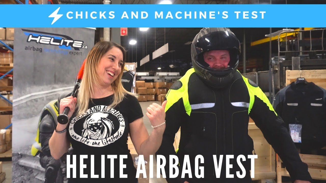 Motorcycle AirBag Vest Helite