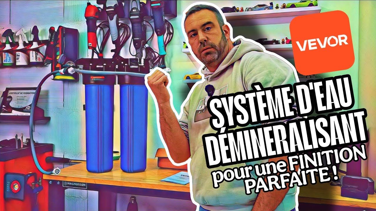 FINI LE CALCAIRE avec ce système d'eau déminéralisée VEVOR !
