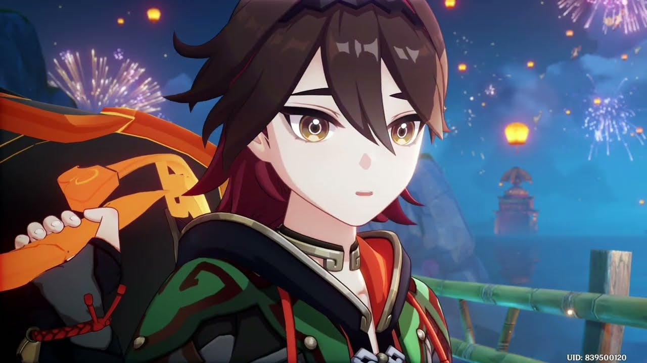 Gaming Liyue Lantern Rite Cutscene | Genshin Impact |