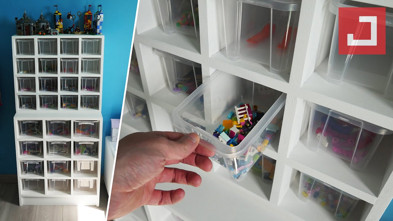 Comment créer un meuble de rangement pour Lego, ou n'importe quoi d'autre !