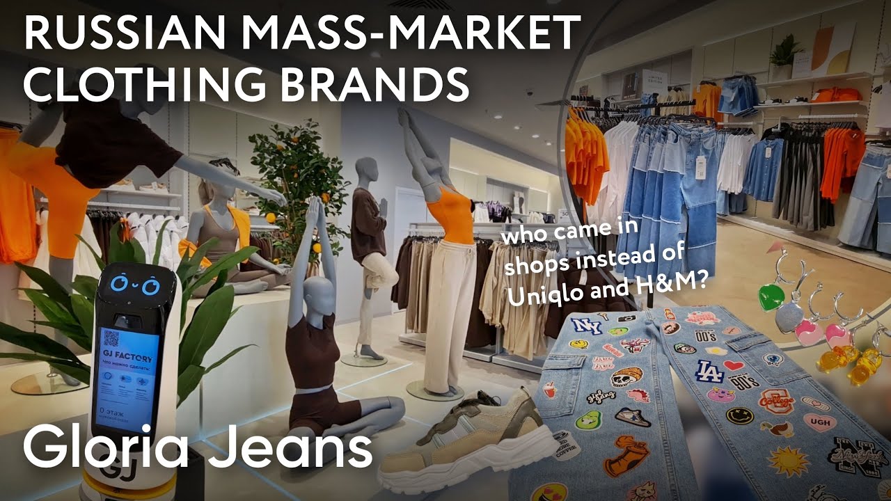 Russian clothing brands. Who came instead of foreign brands? / Shopping Tour in Moscow Gloria Jeans