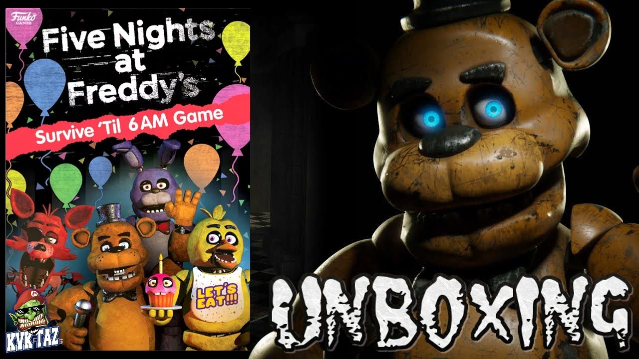 FIVE NIGHTS AT FREDDY´S: EL JUEGO DE MESA [UNBOXING Y TUTORIAL]