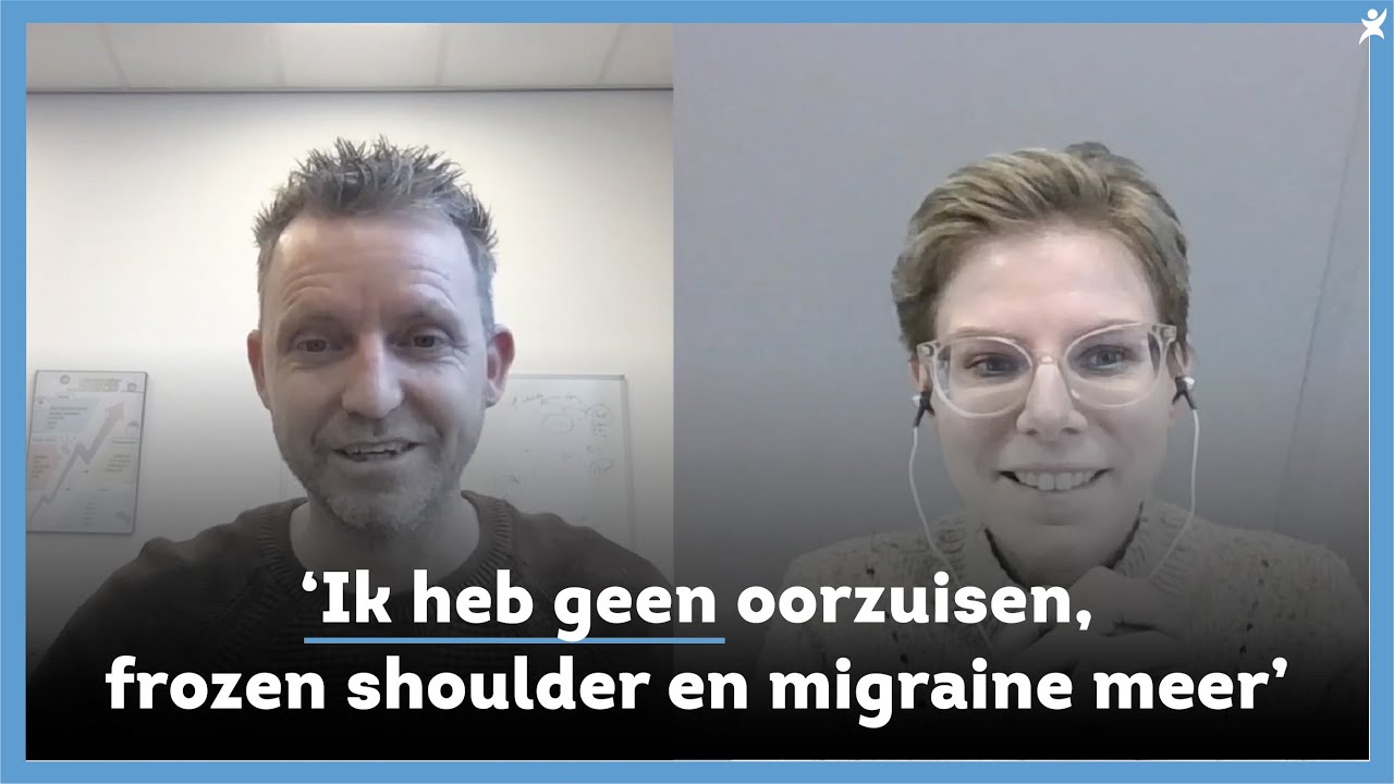 “Geen tinitus, frozen shoulder en migraine meer! Wat een geweldig programma”