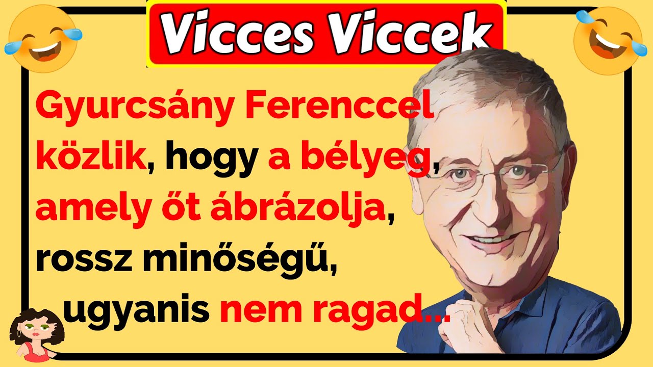🤣 Vicces Viccek: Gyurcs&aacute;ny Ferenc visszavonul&aacute;sa alkalm&aacute;b&oacute;l 10+1 VICC 😂🤣😂