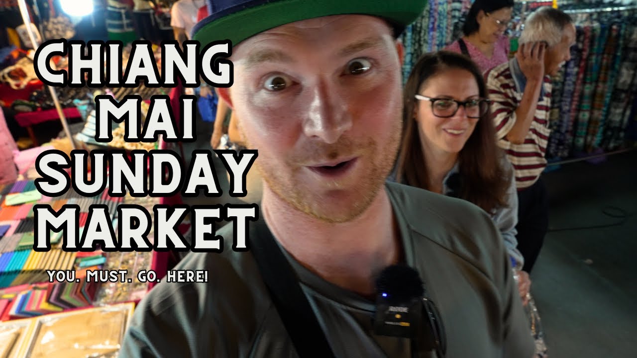 Chang Mai Sunday Market | Games! Food! Wares Galore!