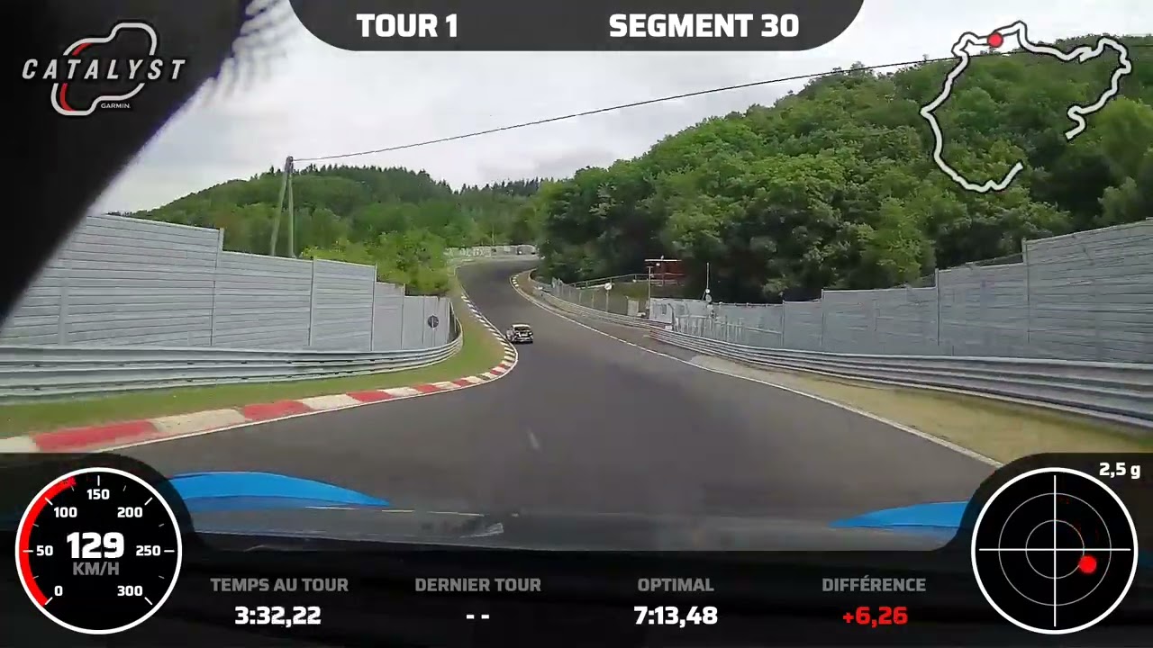 Nurburgring GT4RS 21/07/2023 7min21 BTG  Tour 1