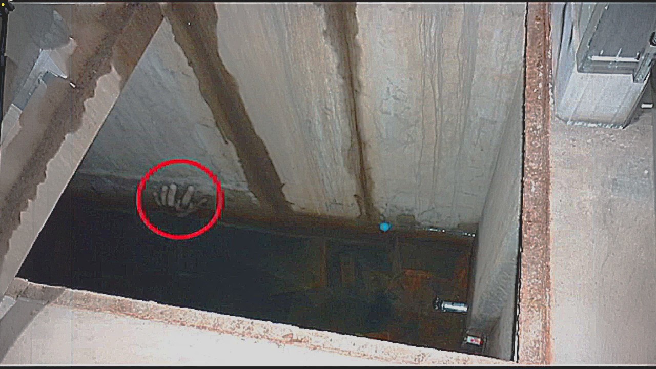 心霊映像の恐怖…白い影が森のホテル廃墟で何度もカメラに映っちゃった663