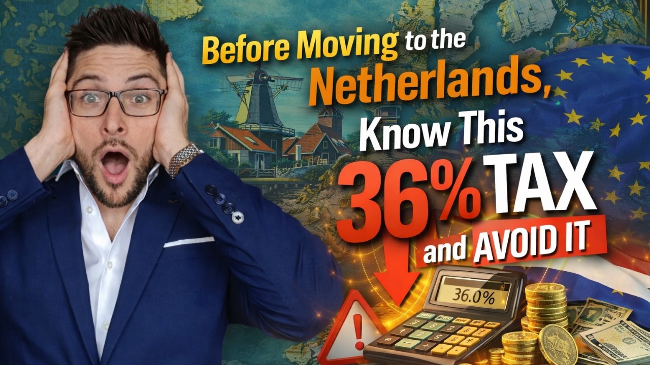 Before Moving to the Netherlands, Know This 36% Tax and AVOID IT