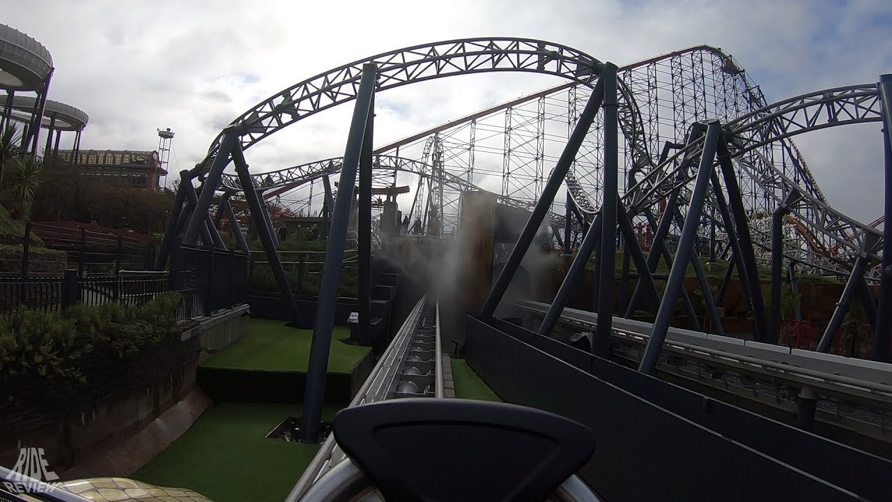 Icon - POV - Blackpool Pleasure Beach - MACK Rides - LSM Launch Coaster