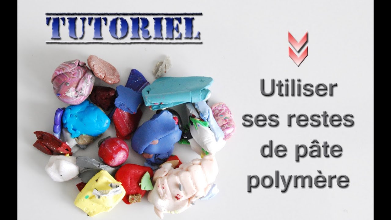 Tuto Fimo/polymère Comment utiliser ses restes - Cane Stroppel à ma façon -