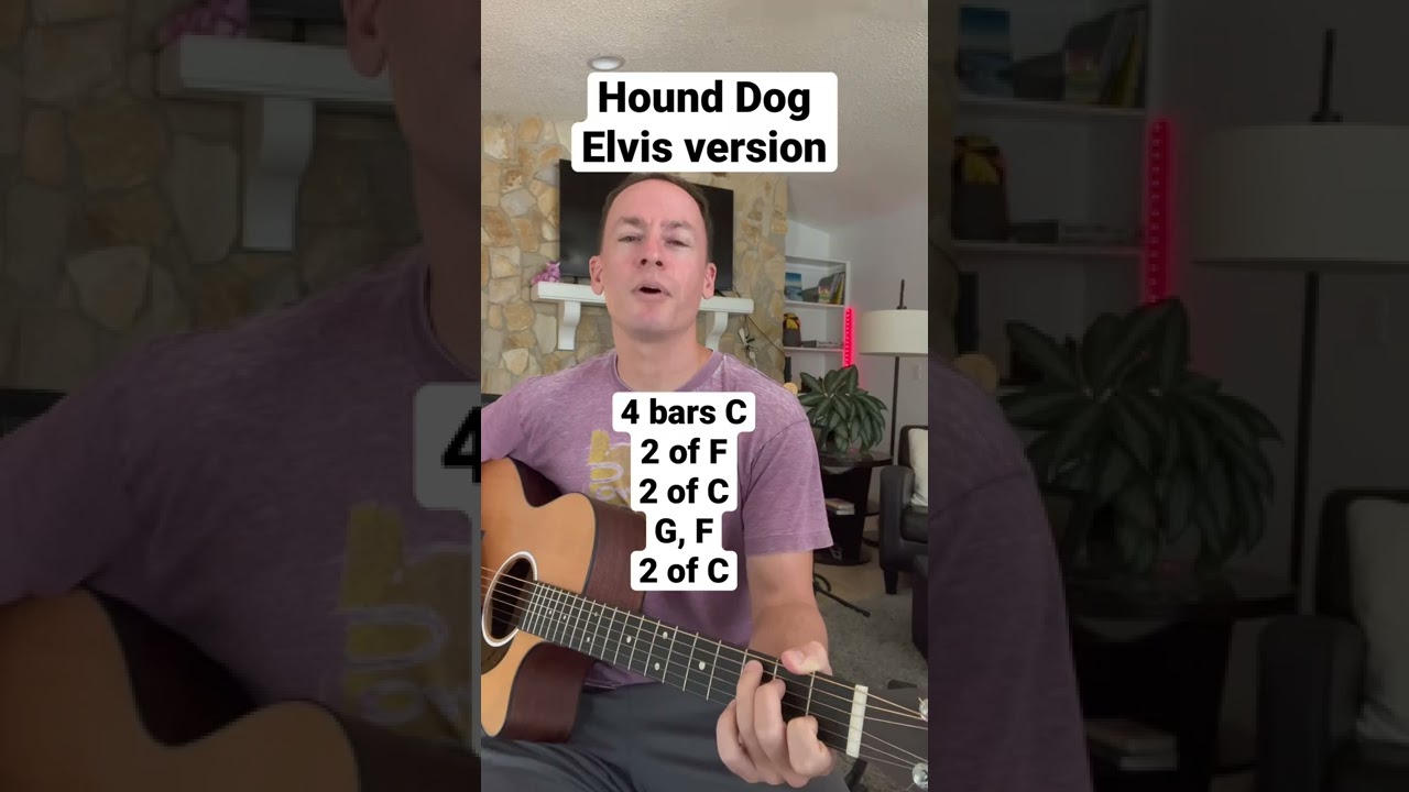 #guitartutorial #elvispresley #hounddog