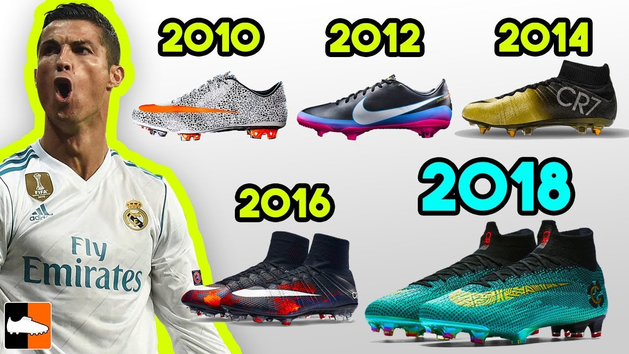 Ronaldo's New Boots & Every Signature Cleat He Has Worn Ever!!