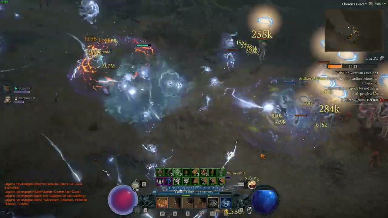 Diablo 4 - Pit 80 under 90s