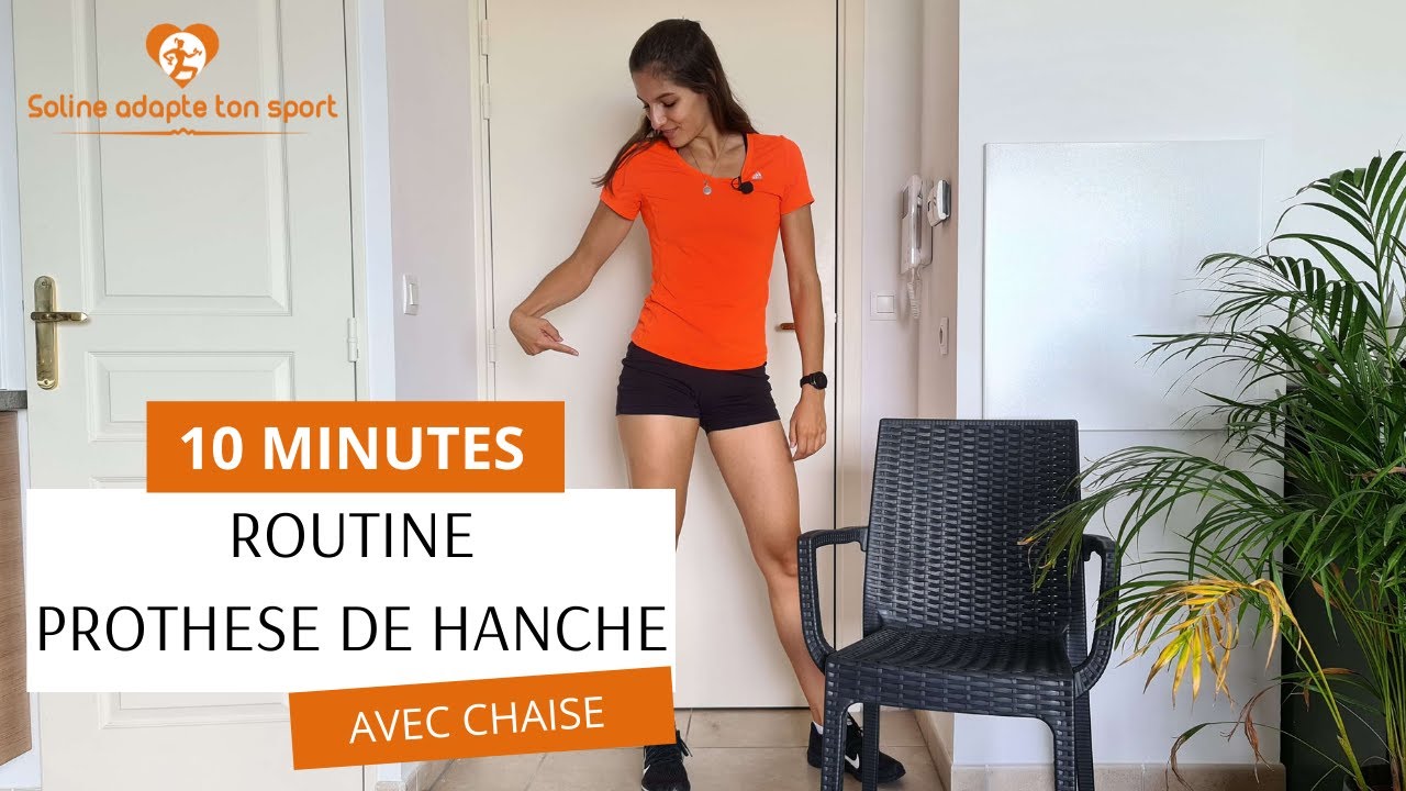 PROTHESE DE HANCHE : exercices de rééducation à la maison