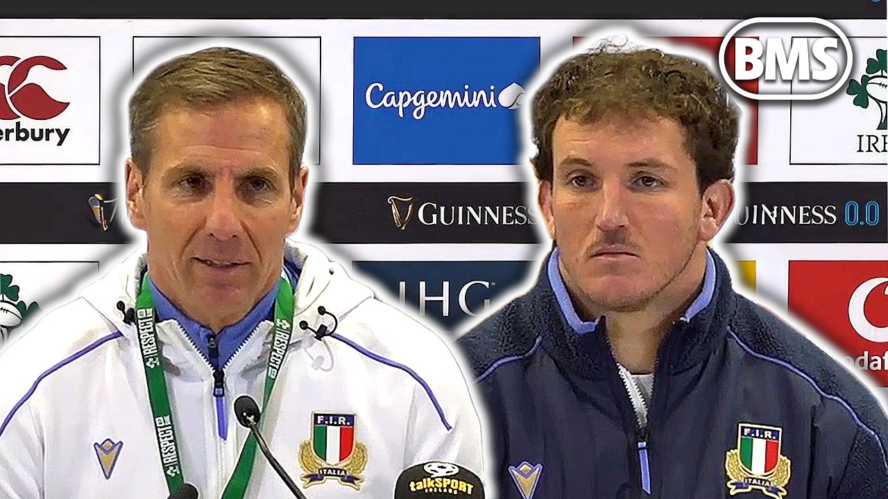 WE HAVE BIG RESPECT FOR OURSELVES NOW! 💪 | Gonzalo Quesada and Michele Lamaro | Ireland 20-13 Italy