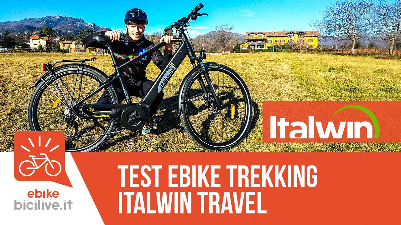 Italwin Travel 2022: test ebike trekking con motore centrale FIVE 90 Nm