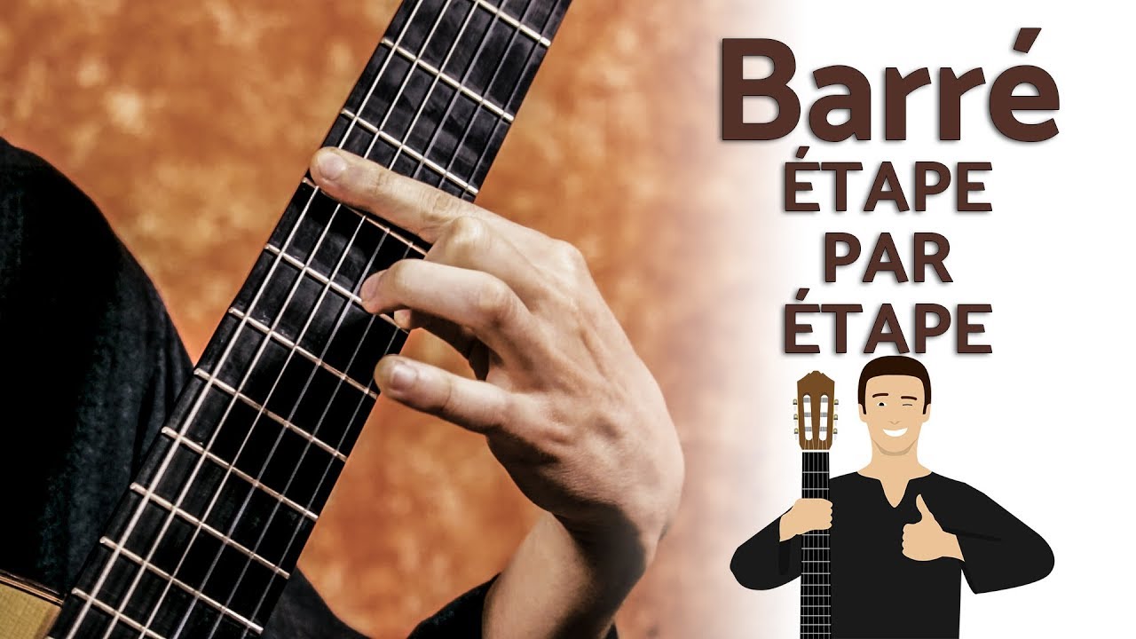 Le barré en guitare ! Exercices progressifs pour l'améliorer !