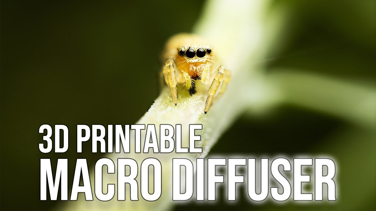 3D Printing My New Macro Diffuser | Photography