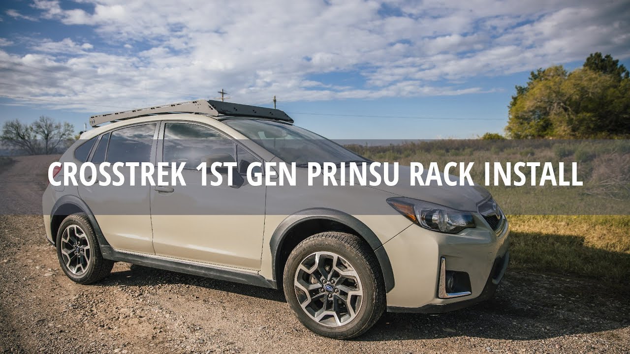 Subaru Crosstrek Prinsu Rack Install [Years 2013-2017]