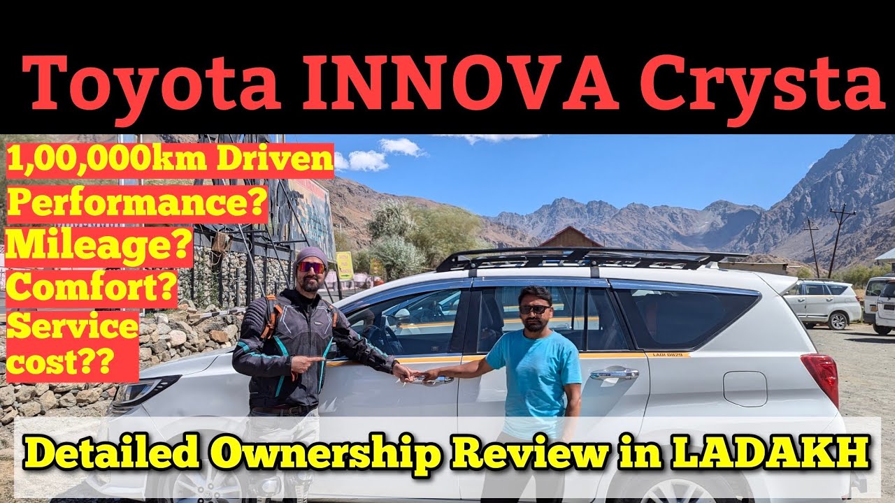 Toyota Innova Crysta 2024 | Ownership Review in Ladakh #toyota #toyotainnovacrysta