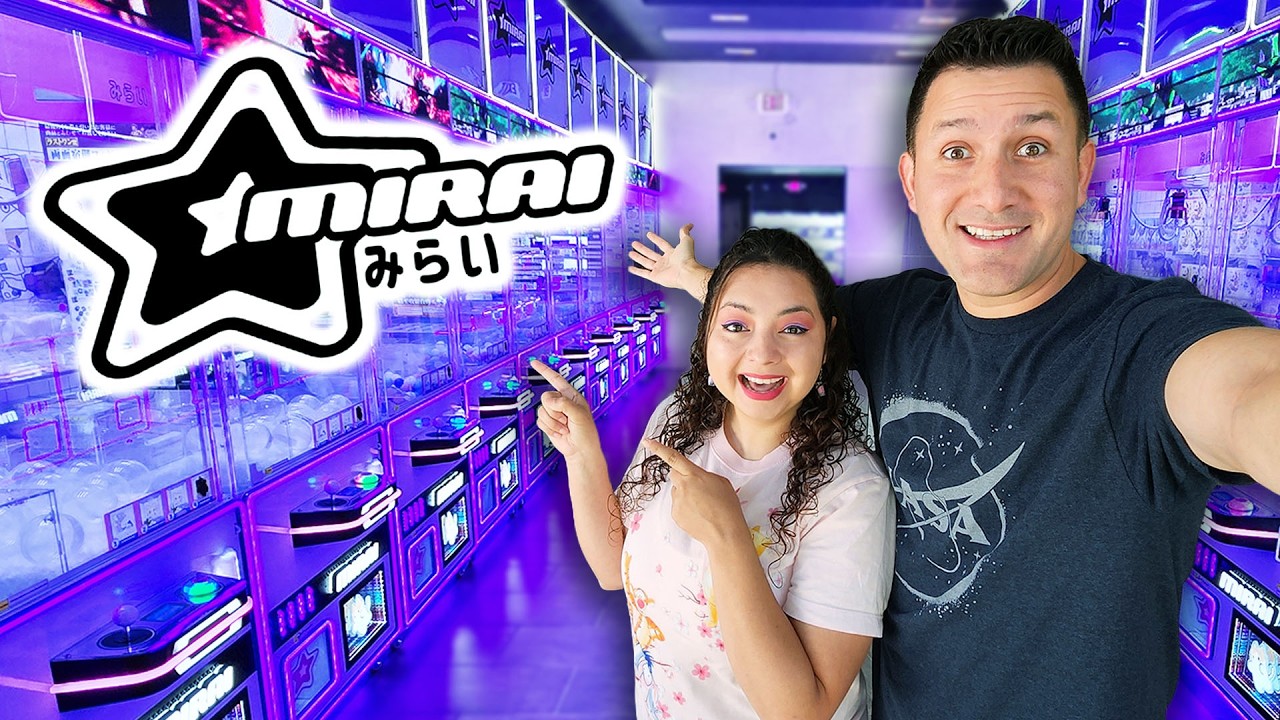 Back at MIRAI Claw Machine Arcade!