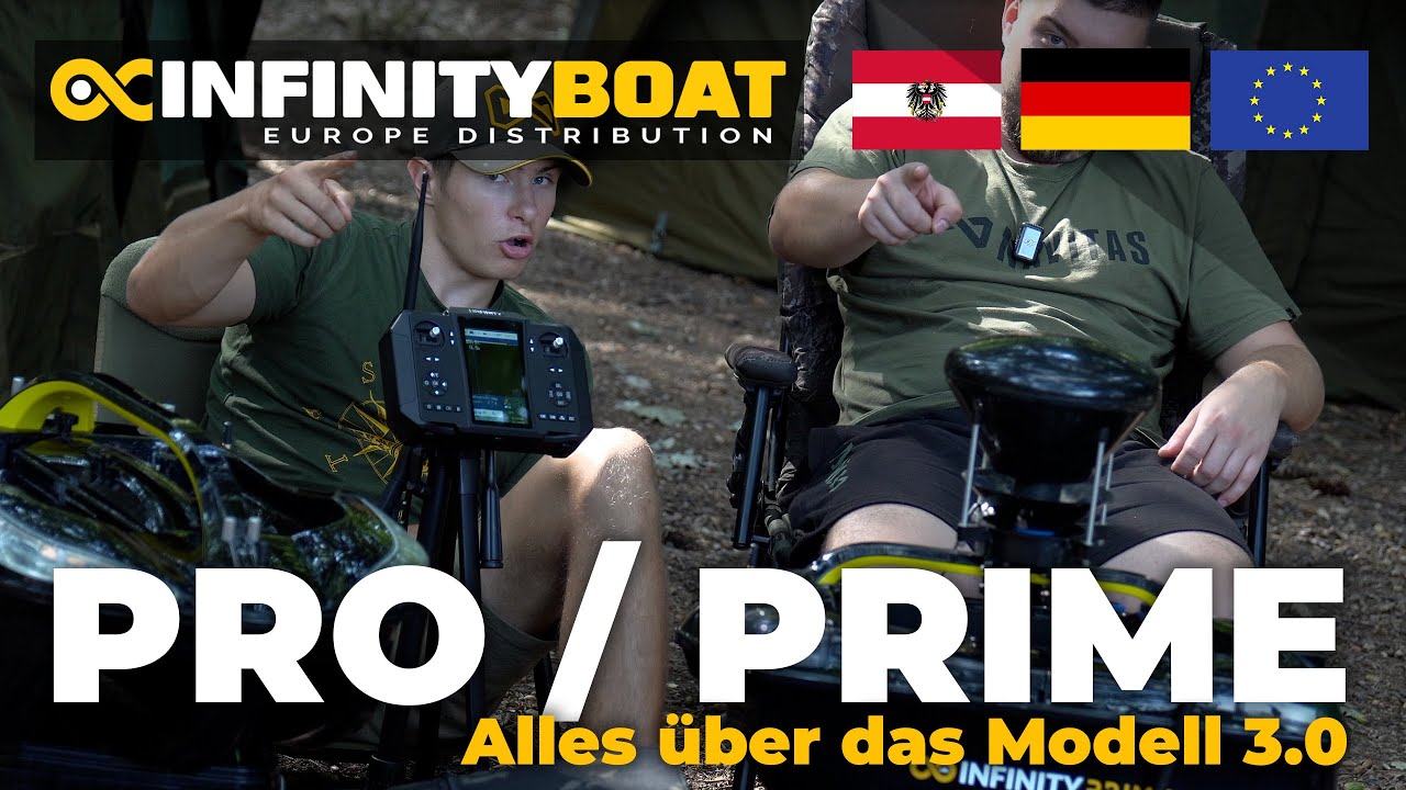 InfinityBoat PRO 3.0 / PRIME 3.0 | Professionelle Futterboote für Karpfenangler - Modelleinführung!