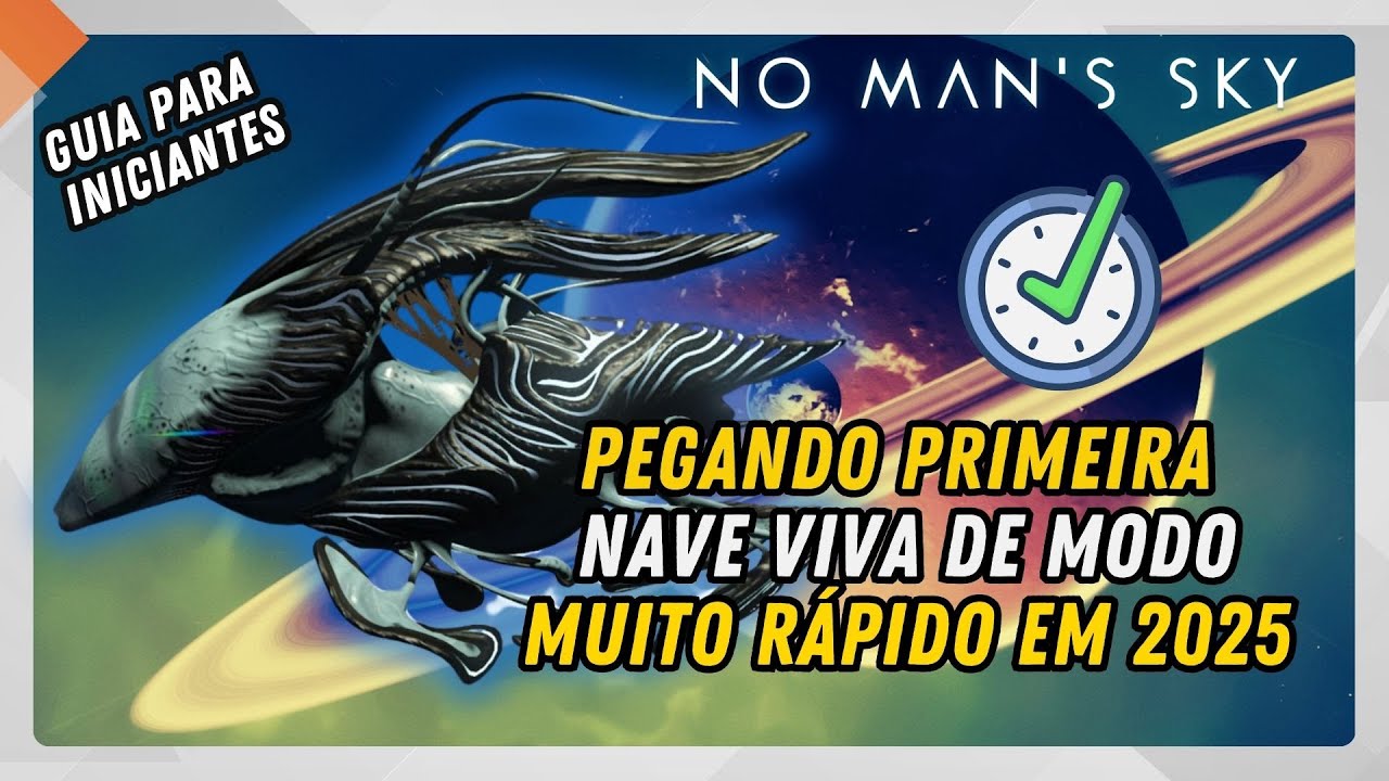 Como Pegar Primeira Nave Viva RAPIDAMENTE | No Man's Sky