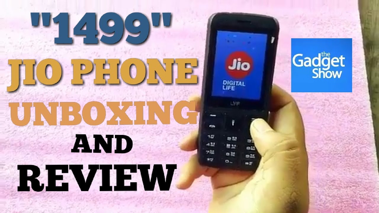 Jio 1499 Mobile Phone Unboxing And Review