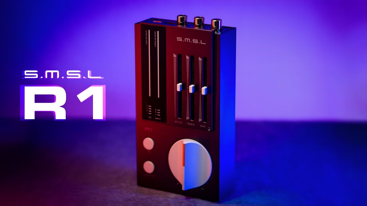 SMSL R1 Gaming DAC & Kulaklık Amplifikatörü | Güçlü ve Net Masaüstü Ses Kartı