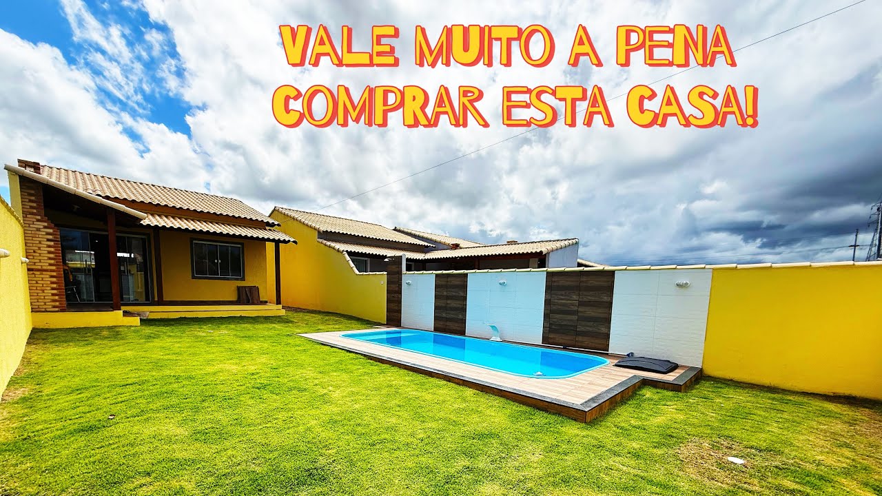 CASA À VENDA PERTINHO DO BOB’S E DROGARIA PACHECO NO CENTRO DE UNAMAR CABO FRIO- RJ. 