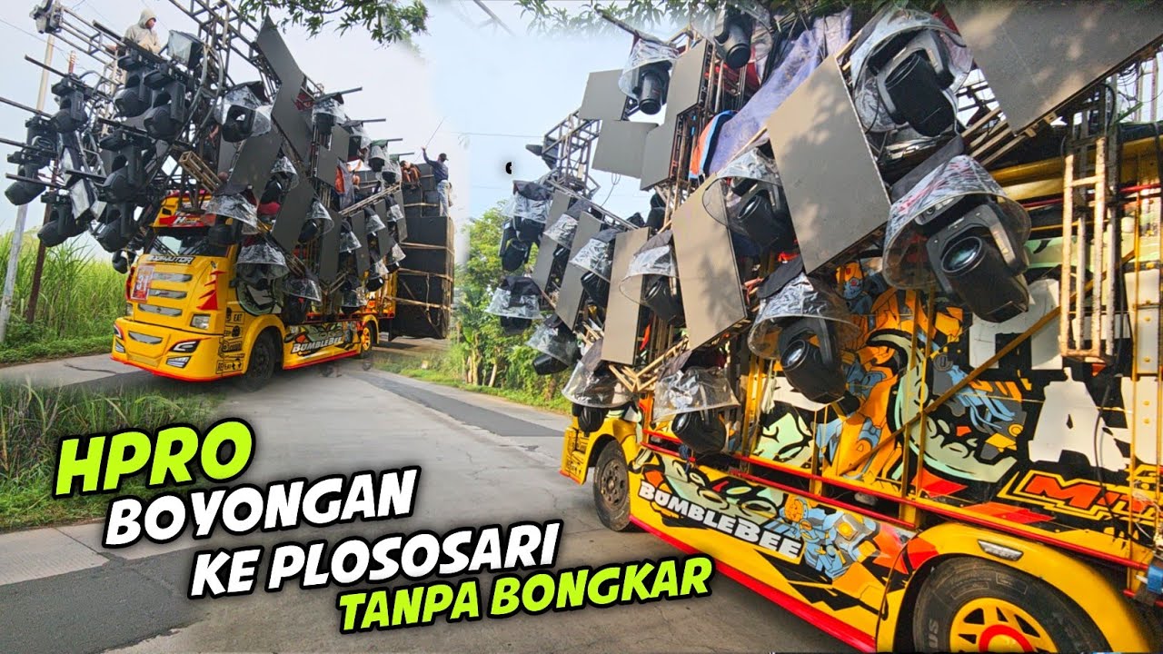 Menghebohkan Warga..HPRO & Beberapa Sound Pindah ke karnaval Plososari Tanpa Di Bongkar 