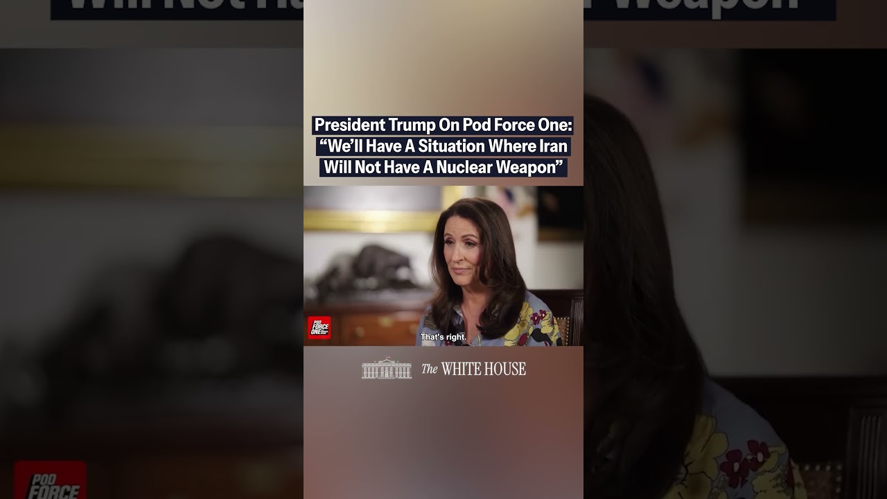 President Trump joins Pod Force One to break down Iran negotiations, SAVE America Act and more. 🇺🇸