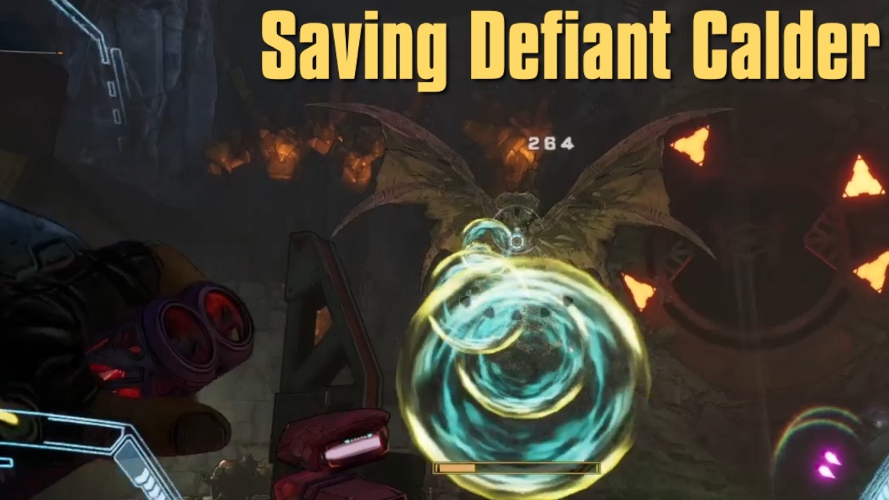 Saving Defiant Calder!!!