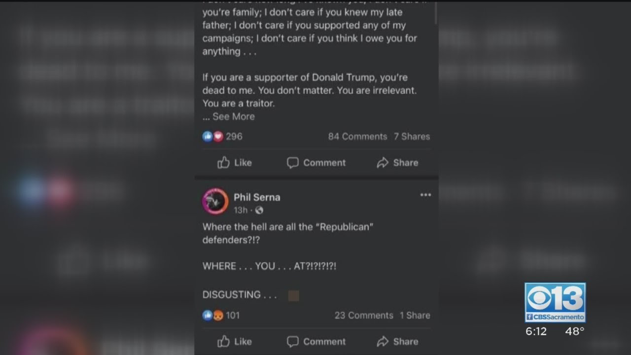Political Analysis: Sacramento County Supervisor Criticizes President Trump And His Supporters