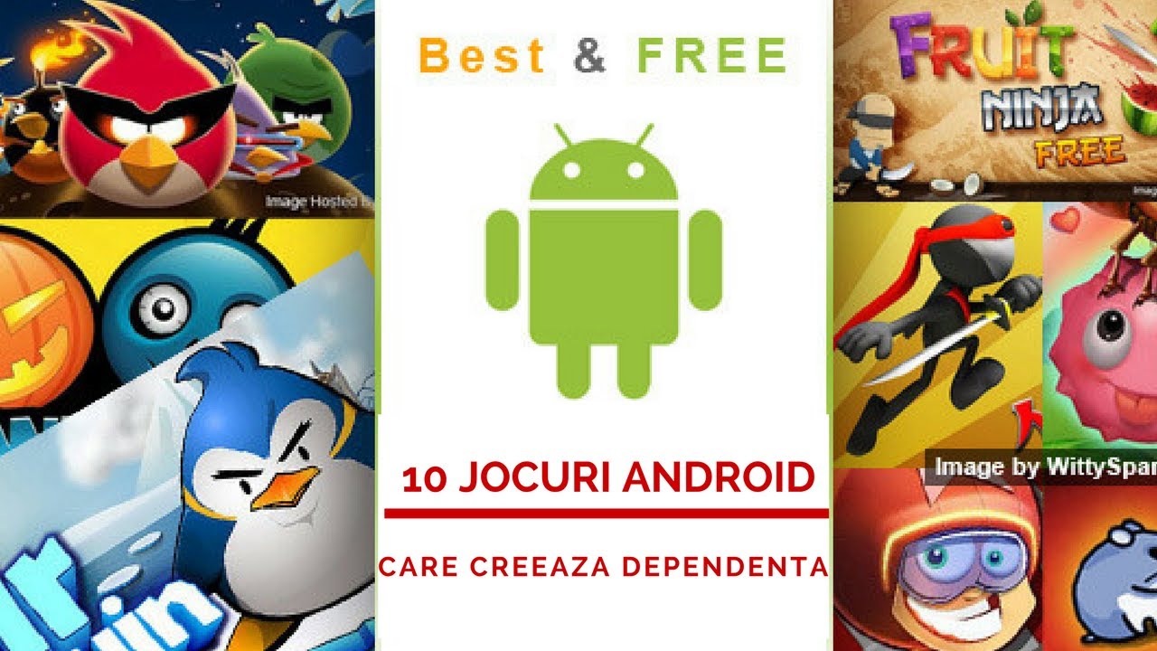 Top 10 JOCURI ANDROID GRATUITE pentru TELEFON sau TABLETA