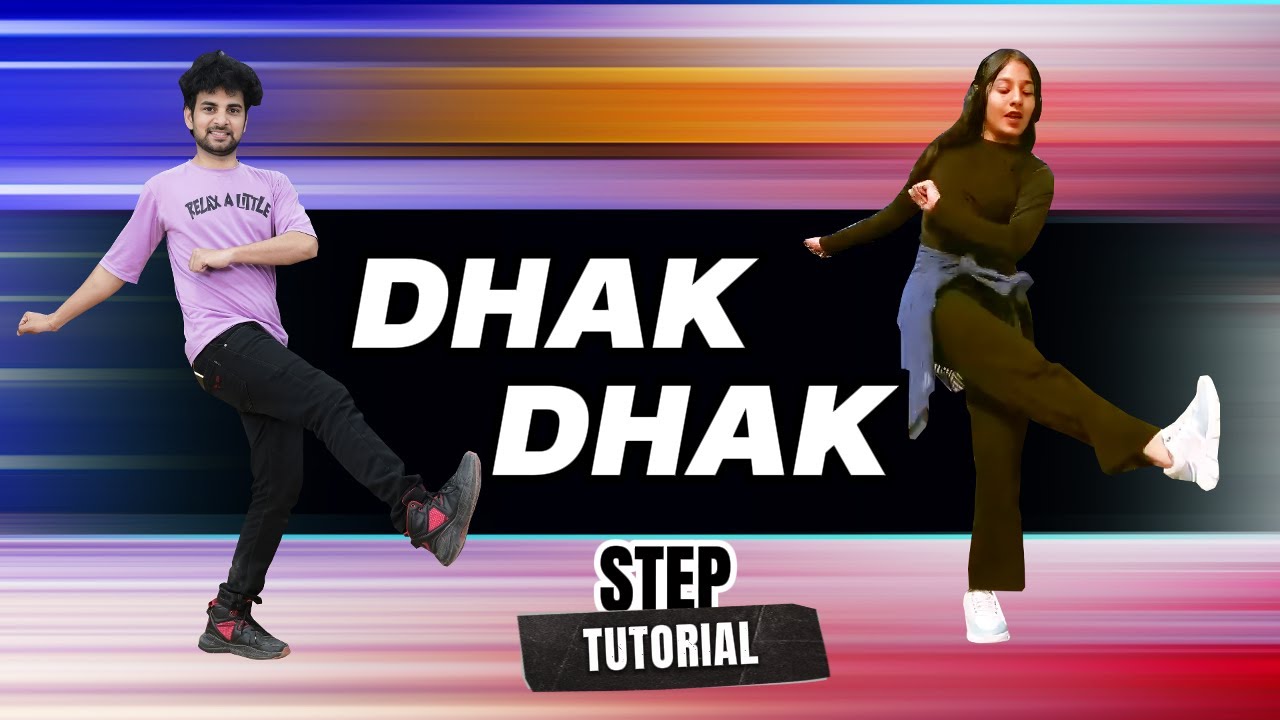 Dhak Dhak Song Dance Tutorial | How to Dance on Dhak Dhak Song | Ajay Poptron Tutorial