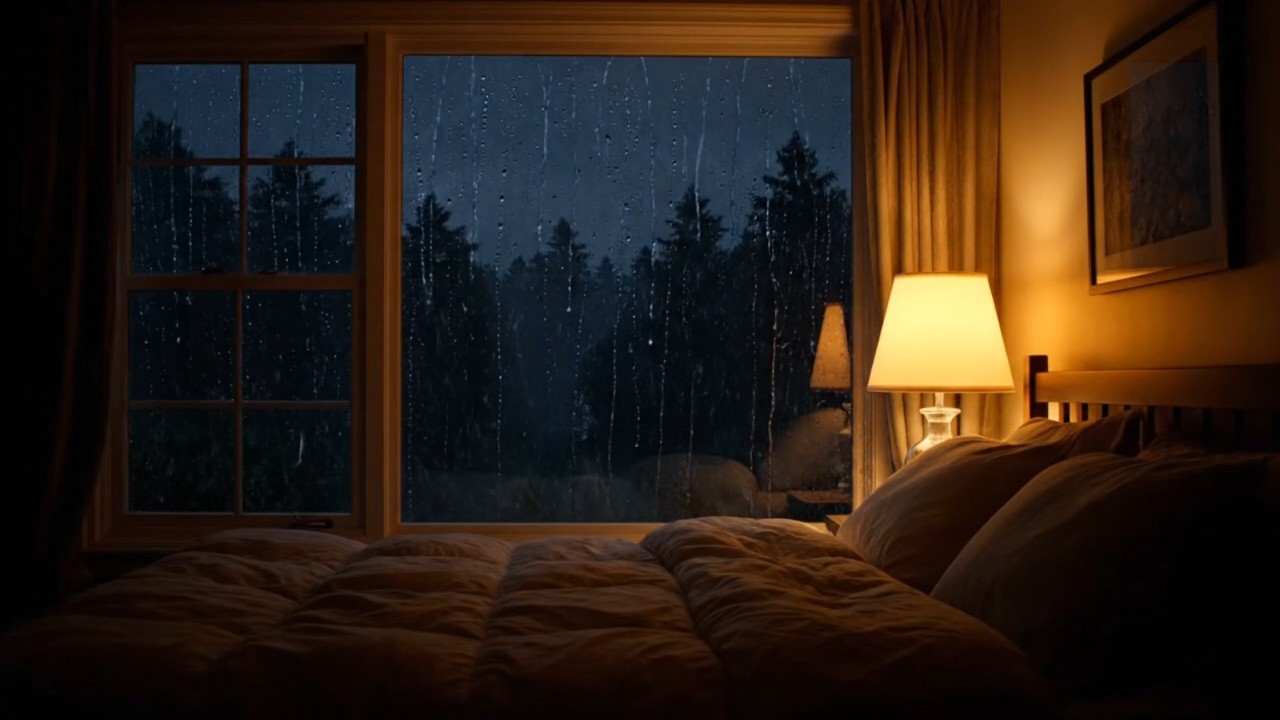 Cozy Night Rain – Instantly Relax Your Mind
