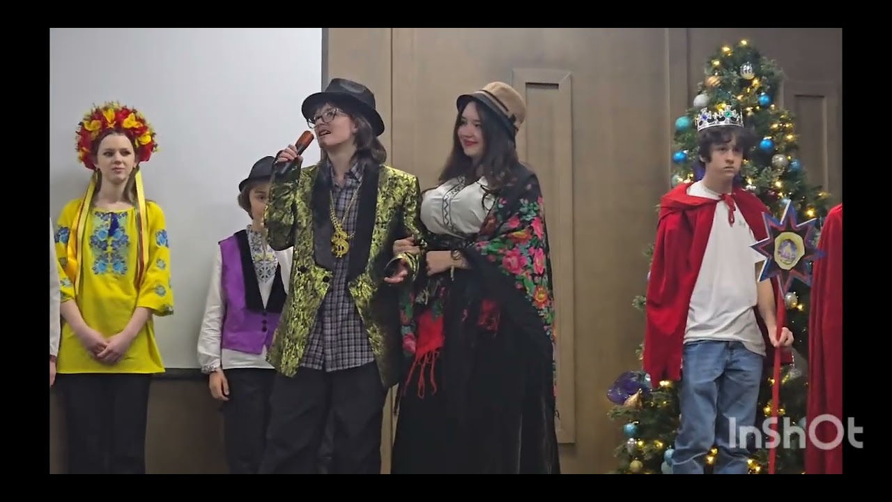 Vertep by the kids of the Ivan Franko School of Ukrainian Studies in Fort McMurray, Alberta, Canada 