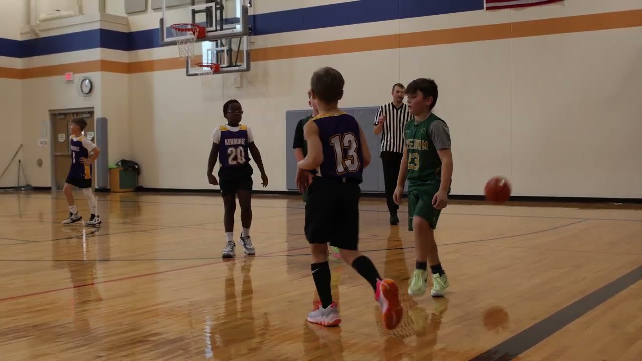 Kewaunee 4th grade vs Freedom 2 of 3