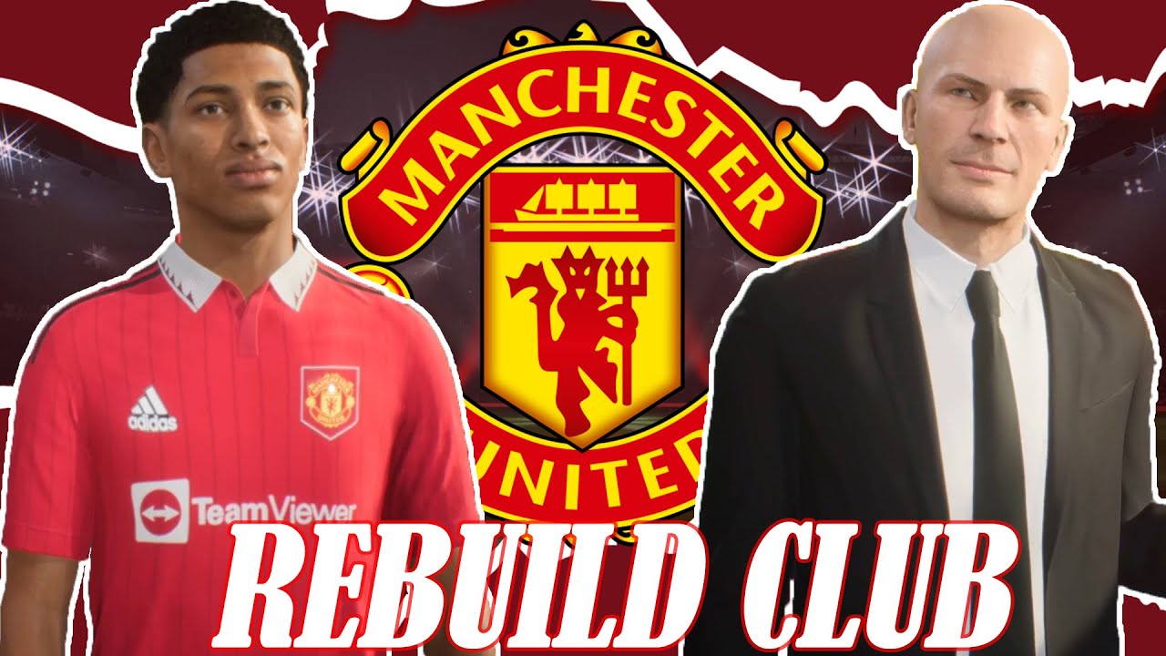 REBUILD MANCHESTER UNITED TO THE TSUNAMI TROPHY WITH ZINEDINE ZIDANE! FIFA 23