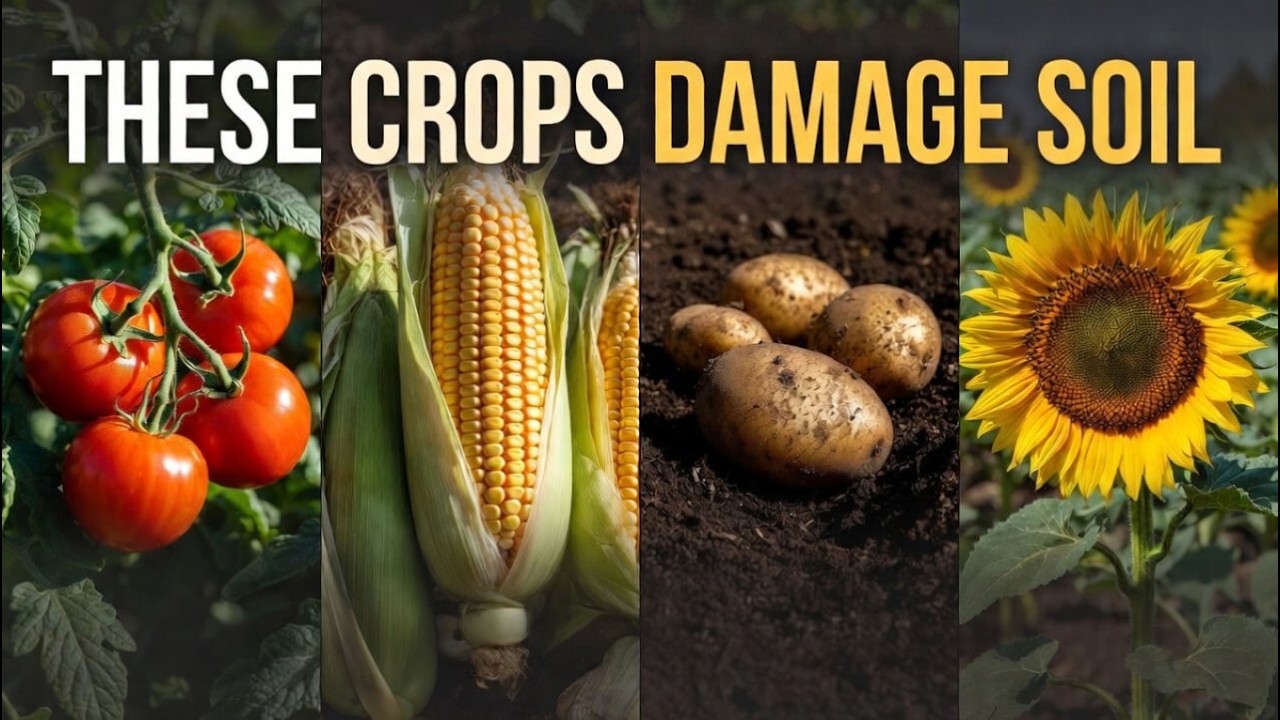 10 Crops That Quietly Destroy Soil If Farmers Grow Them Wrong!