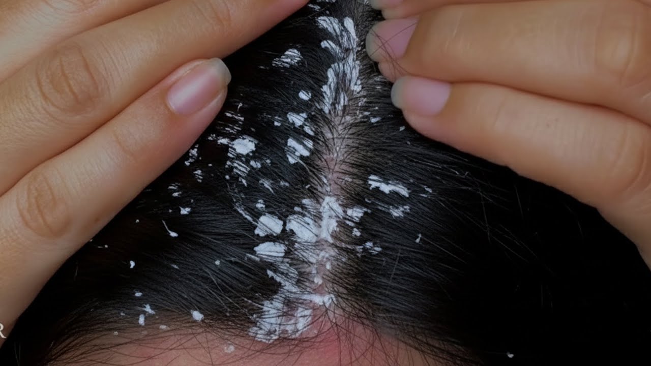 Ultimate Flake Hunt: Long Nails & Tweezers ASMR Scalp # S0020