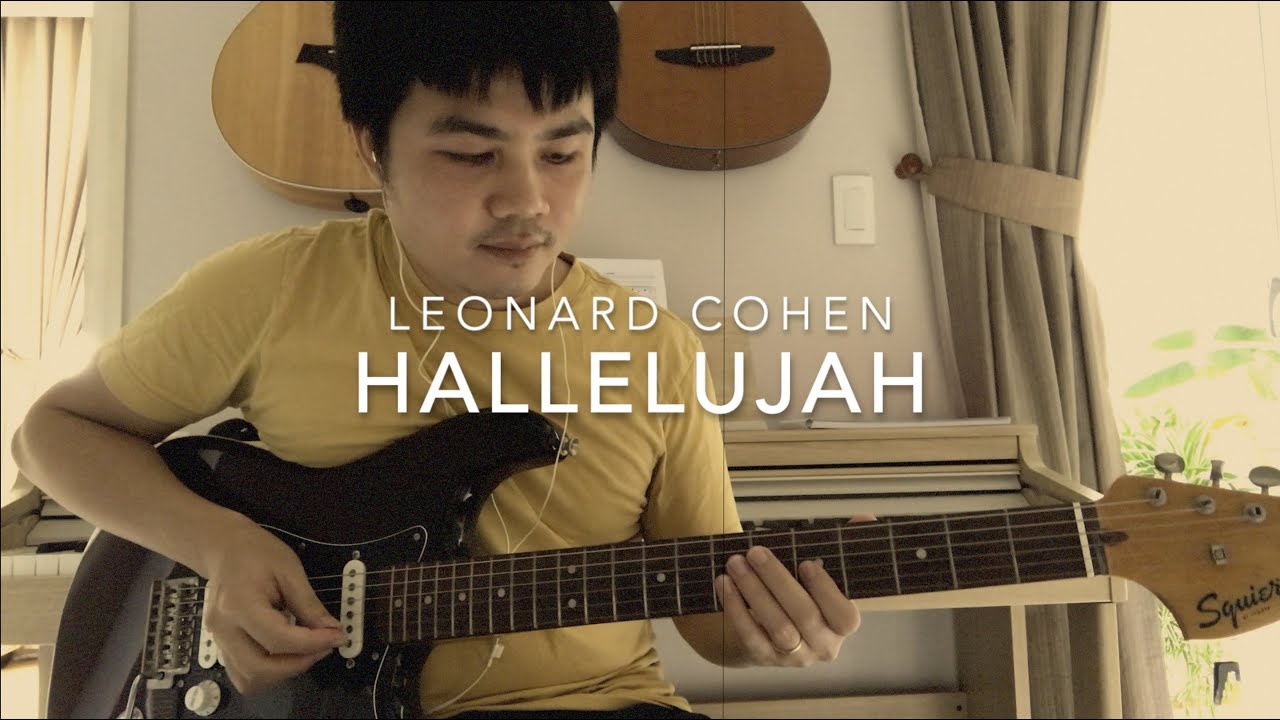 Hallelujah - Leonard Cohen - Electric Guitar Cover by #ThanNgo