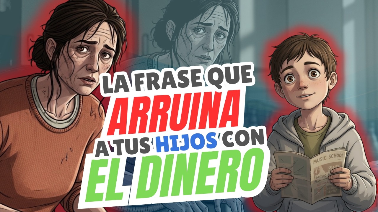 La frase que muchos padres repiten… y que enseña escasez a sus hijos