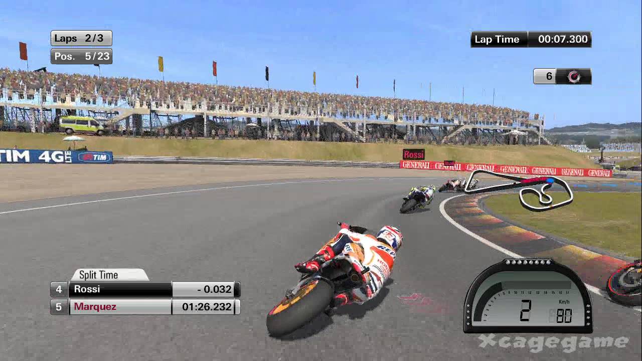 MotoGP 14 - Gameplay - Marquez - Sachsenring Germany [ HD ]