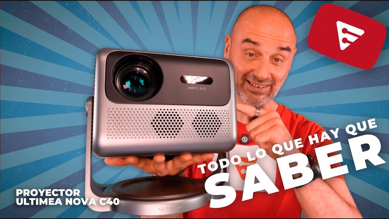 ULTIMEA NOVA C40 🎥 Proyector Completo con Autoencuadre y Autofoco