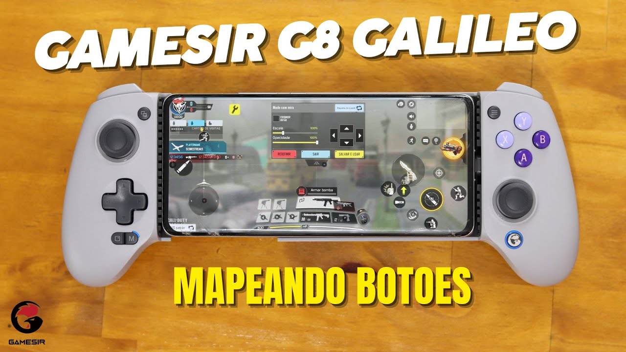 GAMESIR G8 GALILEO COMO MAPEAR OS BOTÕES NOS JOGOS.